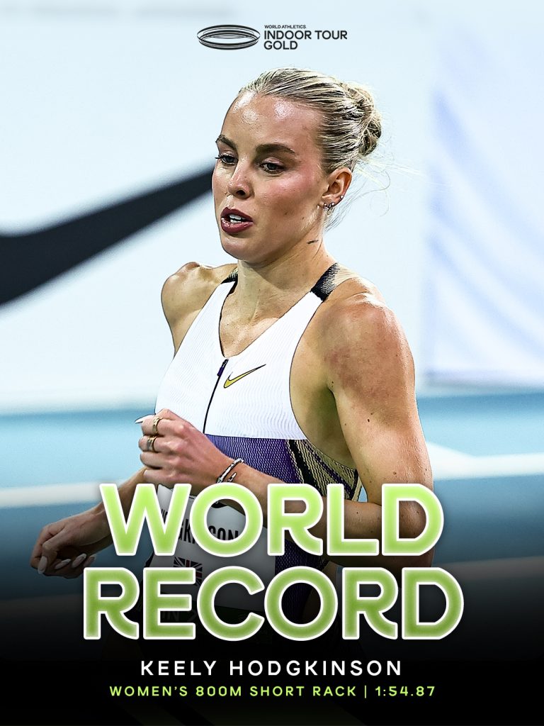 Drugie miejsca Skrzyszowskiej i Wyderki, rekord świata Hodgkinson. Relacja z mityngu w Liévin 2 HBjTo4pWQAAOCE9