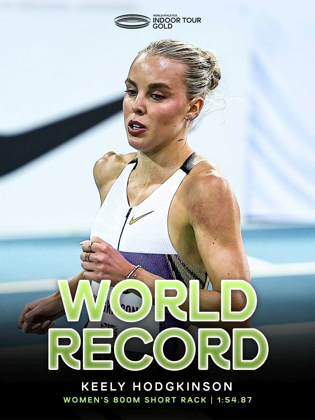 Drugie miejsca Skrzyszowskiej i Wyderki, rekord świata Hodgkinson. Relacja z mityngu w Liévin