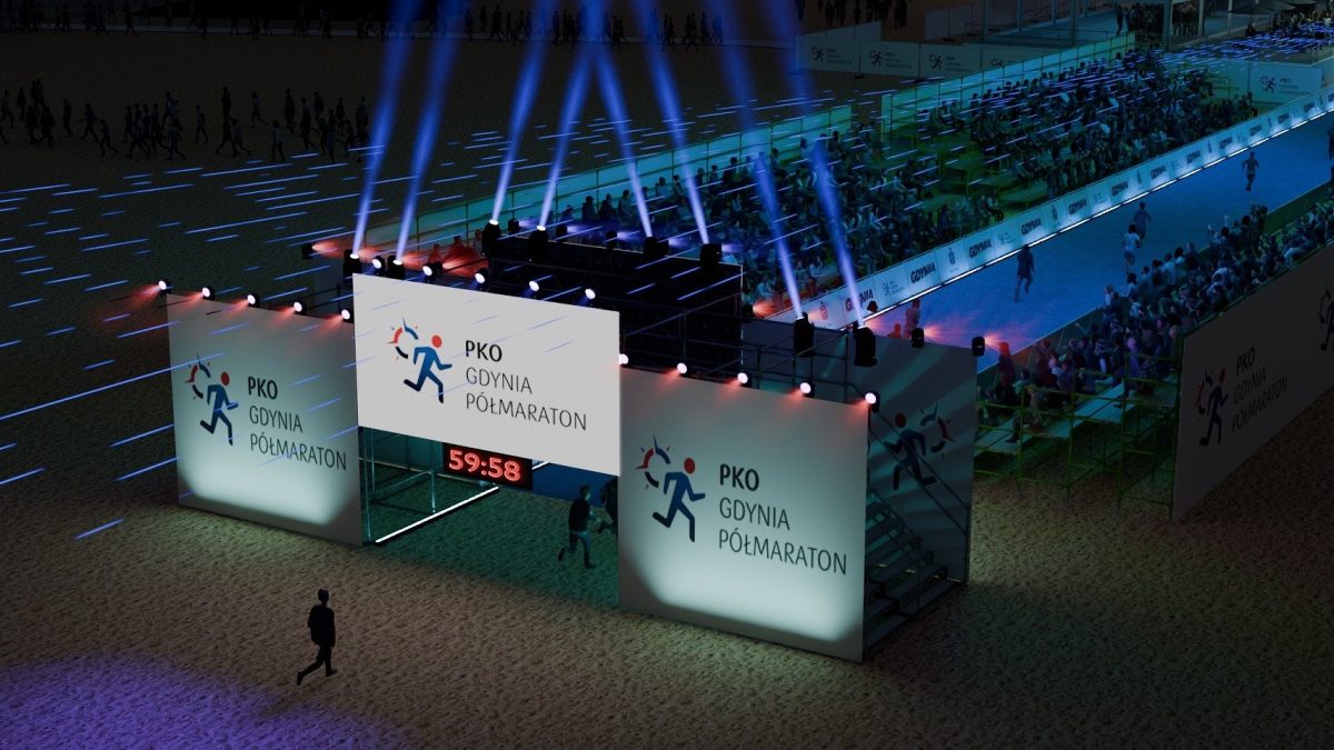 Będzie walka o rekord Polski. Krajowa czołówka wystartuje w PKO Gdynia Półmaratonie 1 meta gdynia