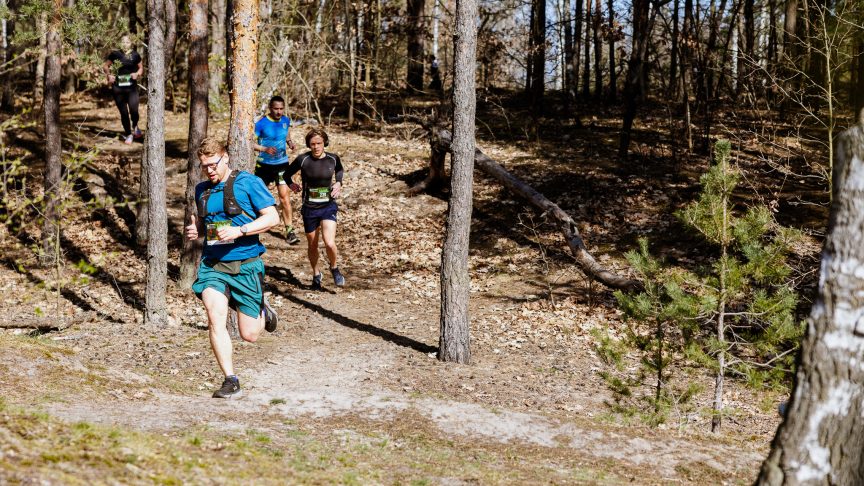 Bialolecki bieg lesny przelaj